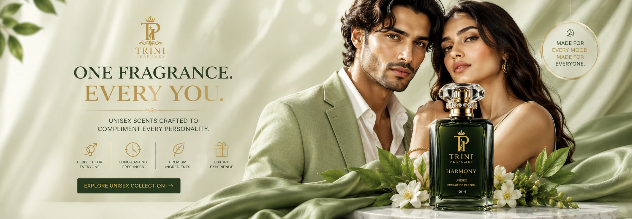 One fragrance. Every you. — Unisex collection