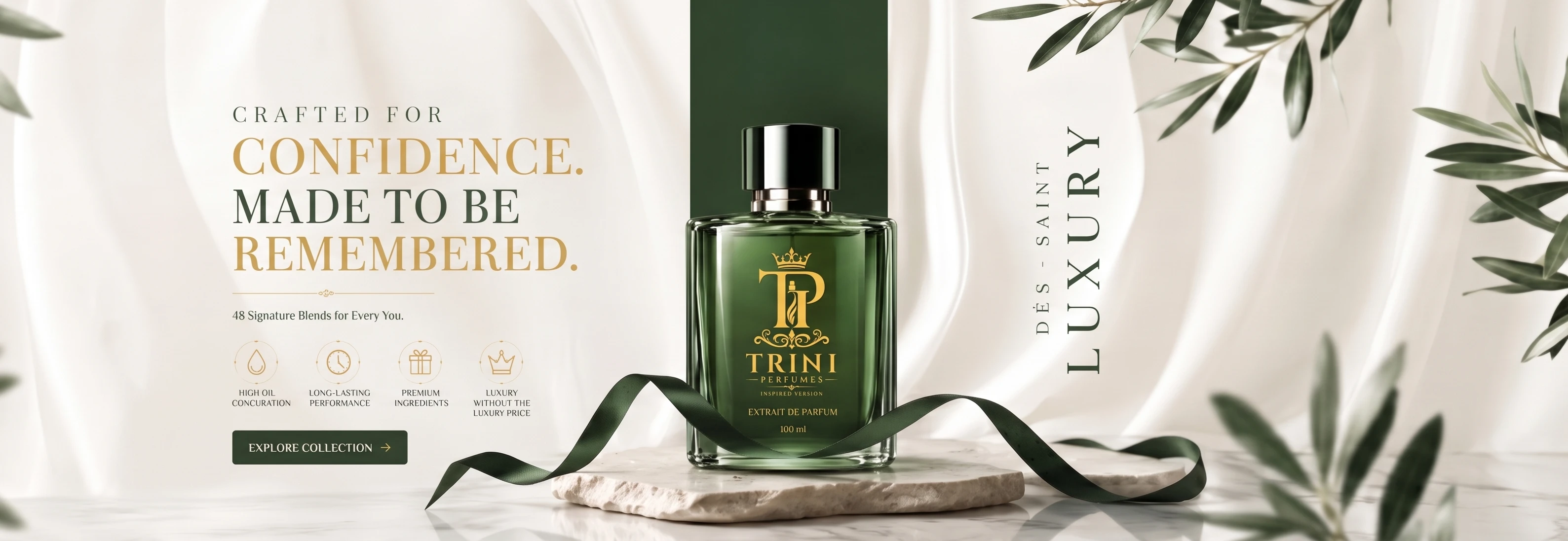 Crafted for confidence. Made to be remembered