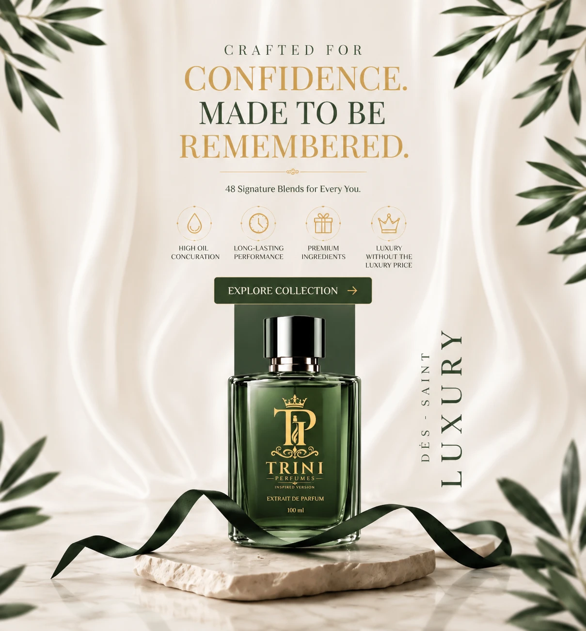 Crafted for confidence. Made to be remembered